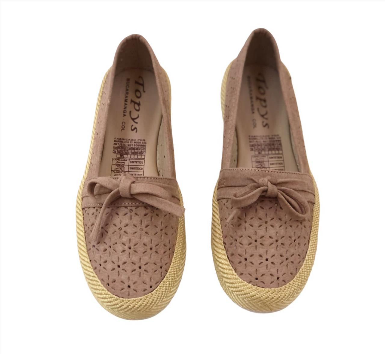 Miniatura 3 de Zapatos mocasines para dama rosa nude